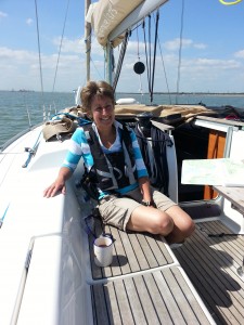 Lunch at anchor