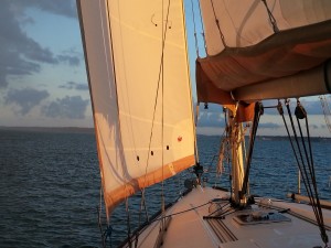 Sunset Sailing on Solent