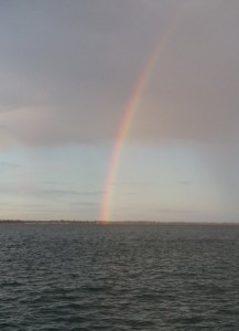Rainbow over Cowes