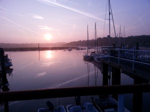 Sunrise in Beaulieu