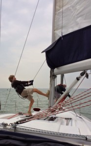 Sweating the Main Sail