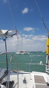 Sunny Lunch at Anchor