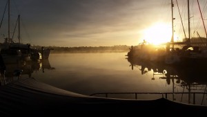 Sunrise in Beaulieu