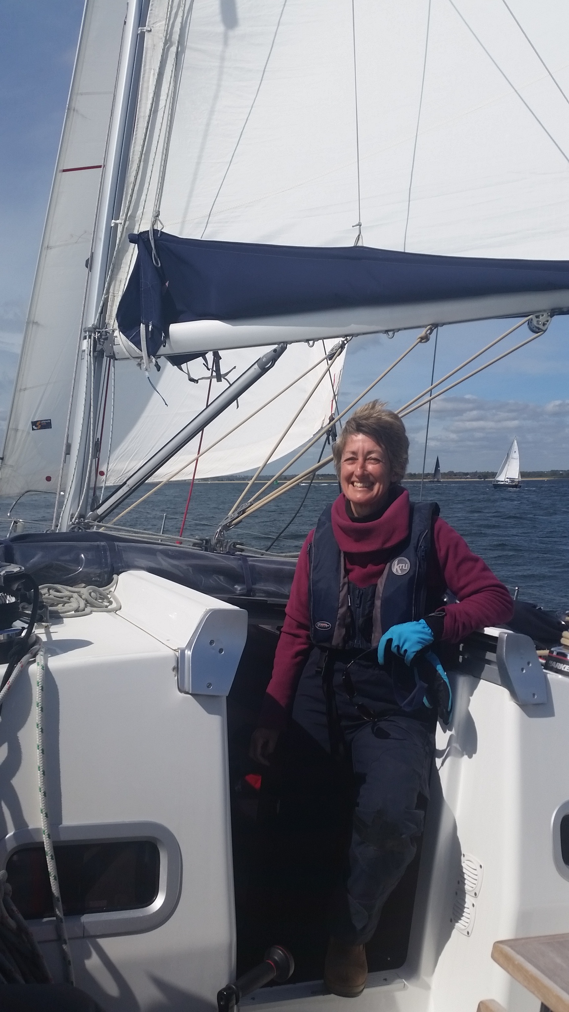 I love sailing